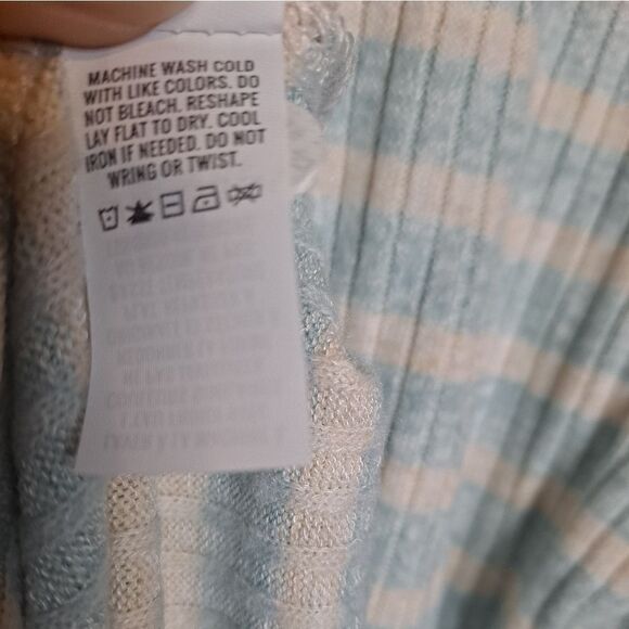 Aerie Striped Henley Sleep Romper NWT Size Medium - Picture 6 of 7